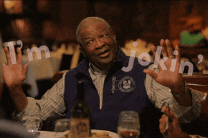 Joking GIF