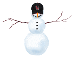 Snowman Msu Sticker by Montclair State University