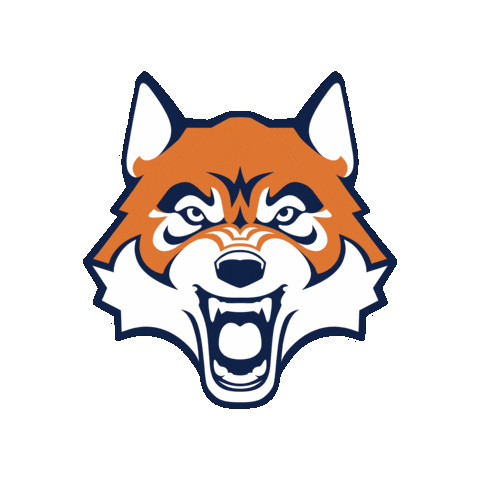Orange Wolf Sticker by JCHS Wolves