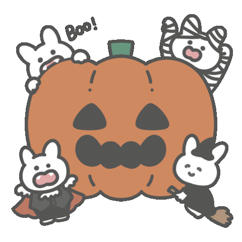 Halloween Rabbit Sticker