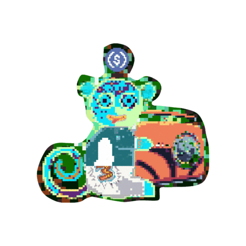 Polygon Sticker