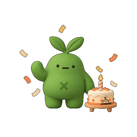 Happy Birthday Hello Sticker