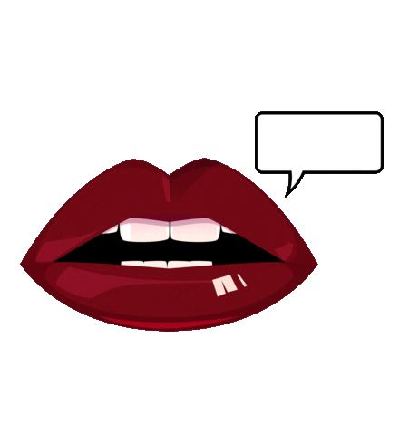 Red Lips Love Sticker by SEVLASER
