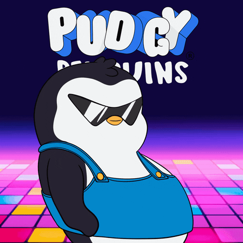 Vibing Lets Dance GIF by Pudgy Penguins