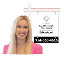 Erika Axani Sticker by Florida Luxurious Properties