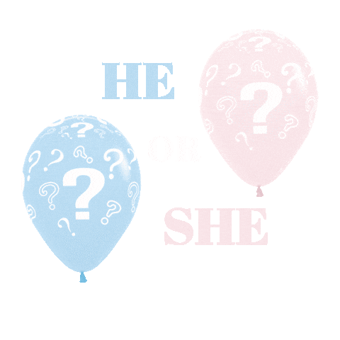 Boy Or Girl Balloon Sticker by Sempertex Europe