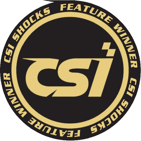 Sprint Car Winner Sticker by Competition Suspension Inc.