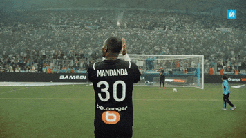 Steve Mandanda Applause GIF by Olympique de Marseille