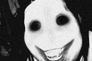black and white killer GIF