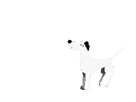 Illustration Dogs Sticker