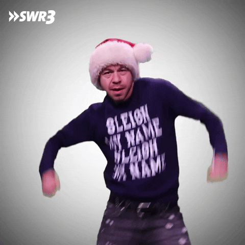Merry Christmas Party GIF by SWR3