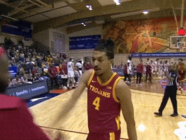 Basketball Hoops GIF by USC Trojans