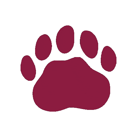 Paw Print Fessy Sticker by The Fessenden School