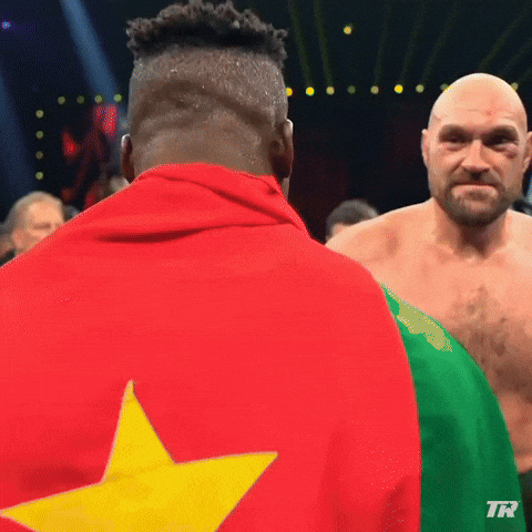 Tyson Fury Kiss GIF by Top Rank Boxing