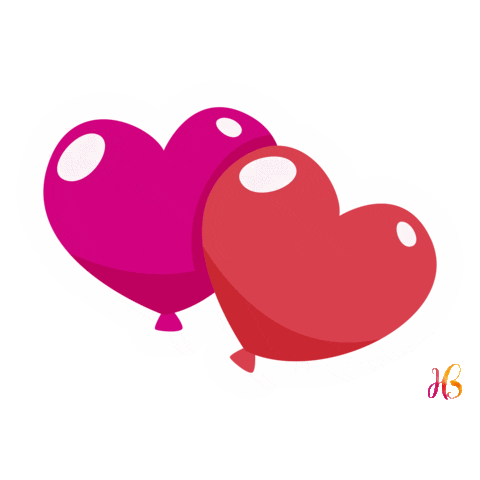 Heart Love Sticker by Happy Bunch MY