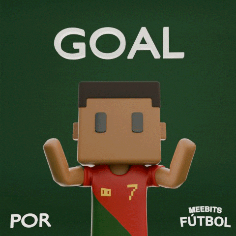 World Cup Football GIF by Meebits