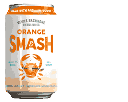 Smash Ready To Drink Sticker by Devils Backbone Brewing Company
