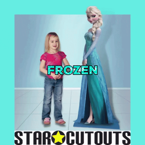 Frozen Elsa Freezing Cold GIF by STARCUTOUTSUK