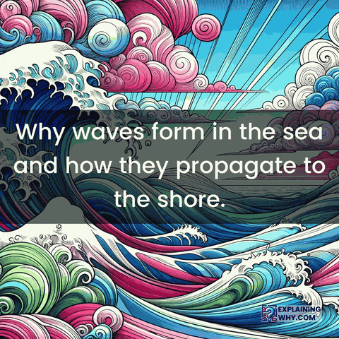 Ocean Waves Wave Propagation GIF by ExplainingWhy.com