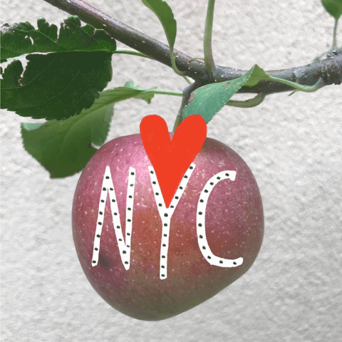 New York Heart GIF by Julie Smith Schneider
