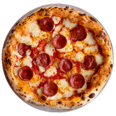 Pepperoni Sticker by Love Triangle Pizza