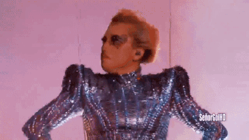 gaga shimmy GIF