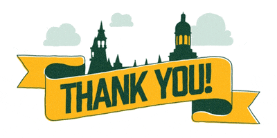 Thanks Thank You GIF by Baylor University
