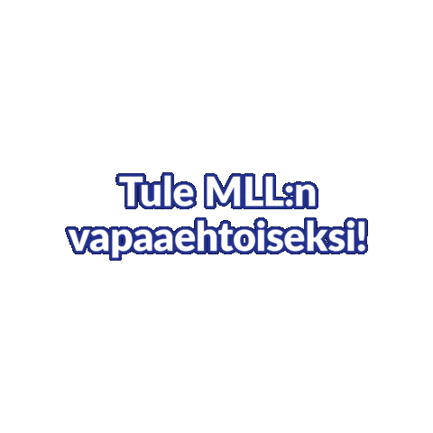Paikkavapaana Sticker by Mannerheimin Lastensuojeluliitto | MLL