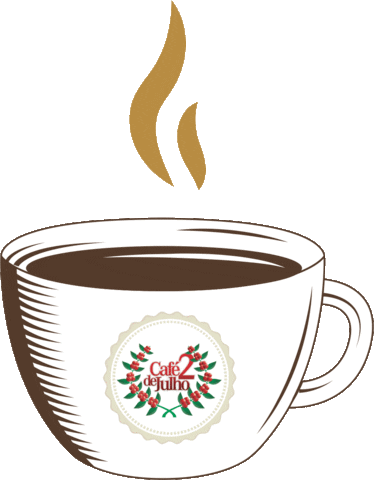 Cafe2deJulho Sticker