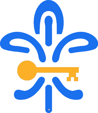 Fleur De Lis Elegrazia Sticker