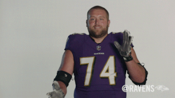 Happy Football GIF by Baltimore Ravens