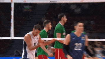 Happy United States GIF by Volleyball World