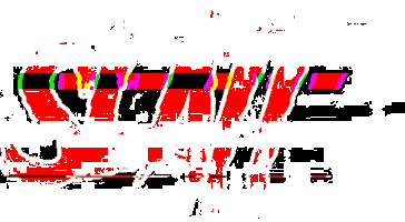 Glitch Slat Sticker by flizzet.com