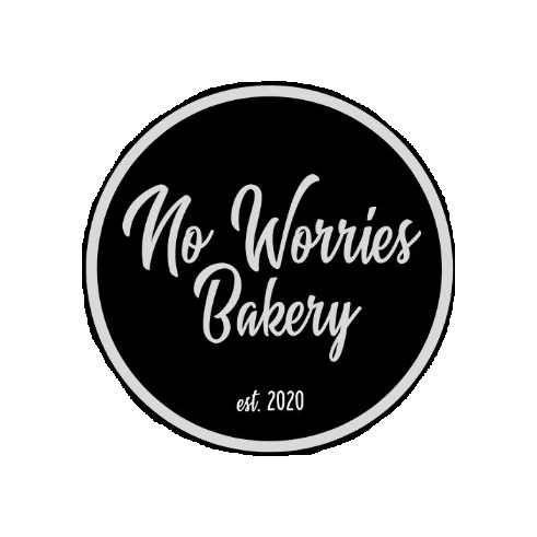 No Worries Bakery Sticker