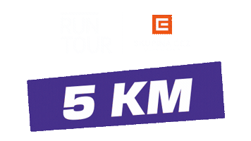 5Km Sticker by RunTour