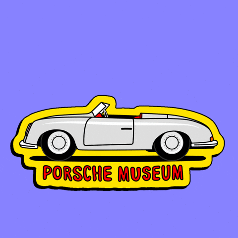 Sit Down Vintage GIF by Porsche Museum