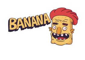 Banana Sticker