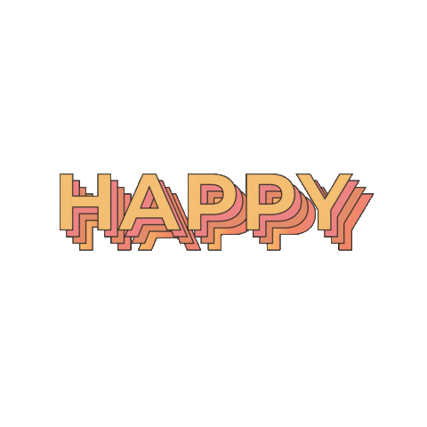 Happy Sticker by Impressionen