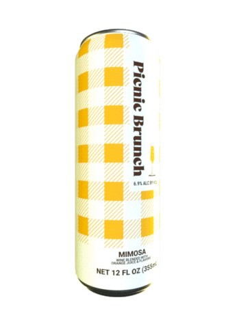 Cocktail Mimosa Sticker by Picnic Brunch