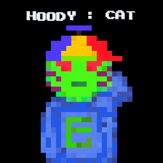hoodycats cat nft alien hoodycat GIF