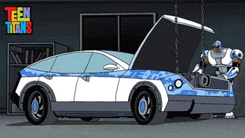 Teen Titans Car GIF by Cartoon Network