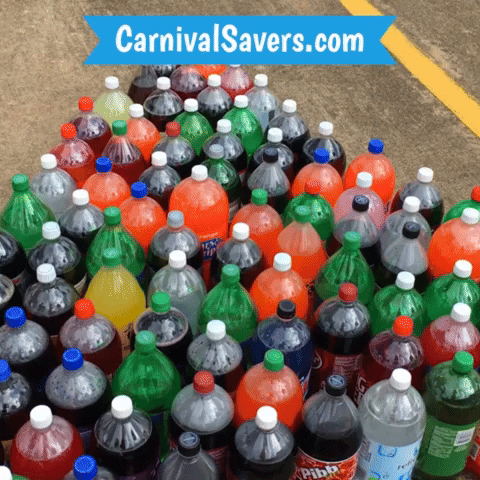 CarnivalSavers carnival savers carnivalsaverscom 2 liter ring toss carnival game easy carnival game idea GIF