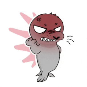 Angry Seal GIF
