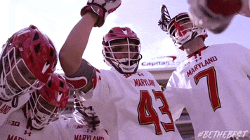 University Of Maryland Lacrosse GIF by Maryland Terrapins