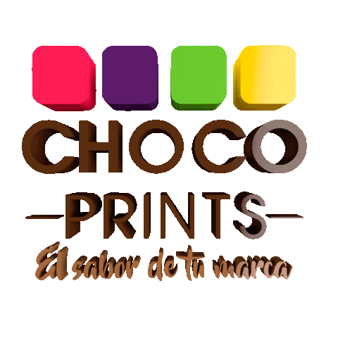 Choco Prints Sticker