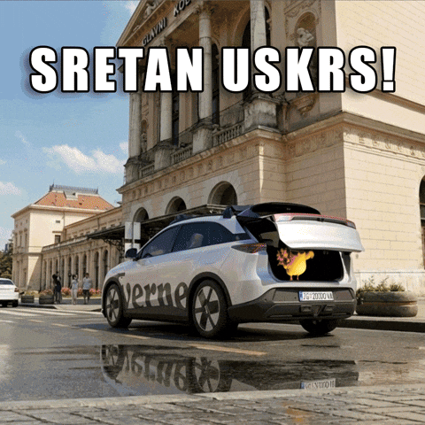 Happy Bunny GIF by Verne Robotaxi