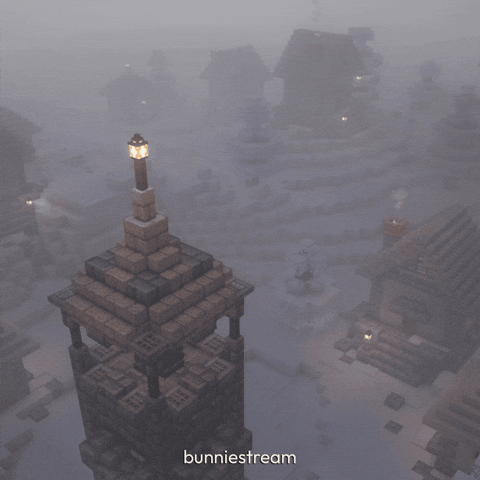 Winter Town GIF