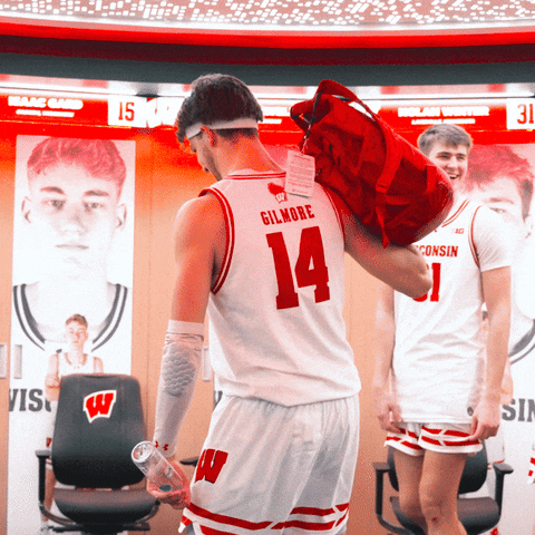 Badgers Basketball Win GIF by Wisconsin Badgers