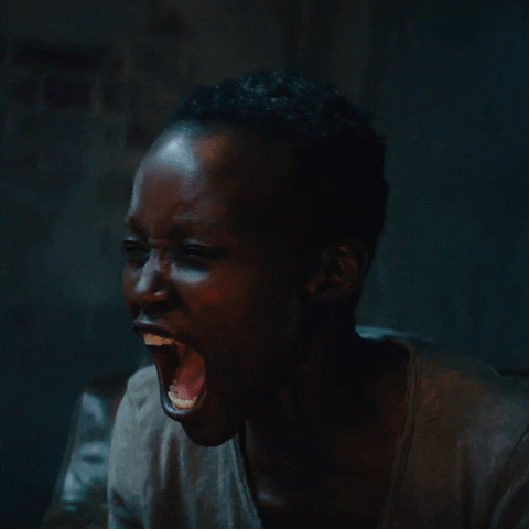 Scared Lupita Nyongo GIF by A Quiet Place: Day One
