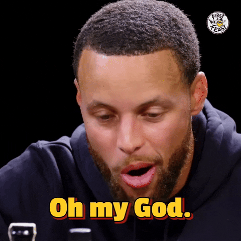 Stephen Curry Omg GIF by First We Feast